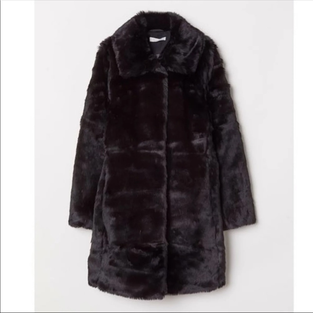H&M Faux Fur Coat